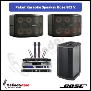 Paket Karaoke Premium Speaker Bose 802 V | No Touchscreen